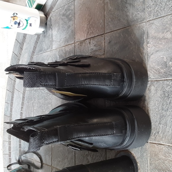 FLY LONDON JEDA COMBAT BOOTS - Picture 7 of 12